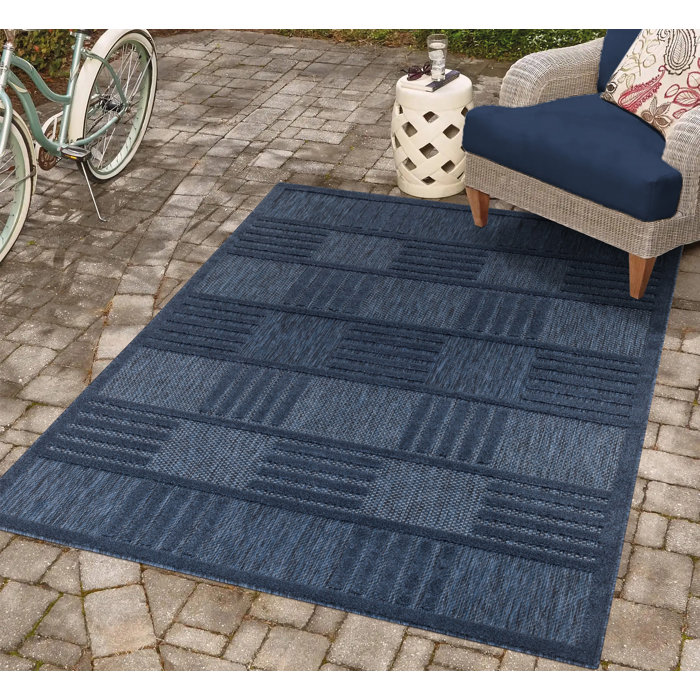 Oliver Blue Area Rug Wayfair.co.uk